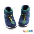 【Dr. Apple】出清特賣x寶寶防水布俏皮短靴(藍)