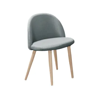 【obis】奧芬灰色布餐椅