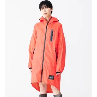 【KIU】空氣感雨衣 時尚防水風衣 男女適用(116909 粉紅色)