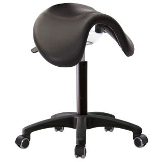 【GXG 吉加吉】大馬鞍 工作椅 塑膠腳/防刮輪(TW-81T3 EX)