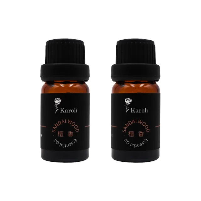 【Karoli 卡蘿萊】檀香精油 2入組(10ml)