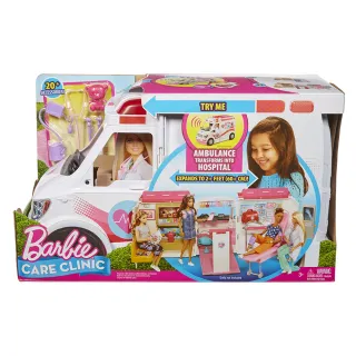 【Barbie 芭比】救護車診所