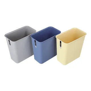 【KEYWAY 聯府】中長型瓦倫垃圾桶-6入 顏色隨機(MIT台灣製造)