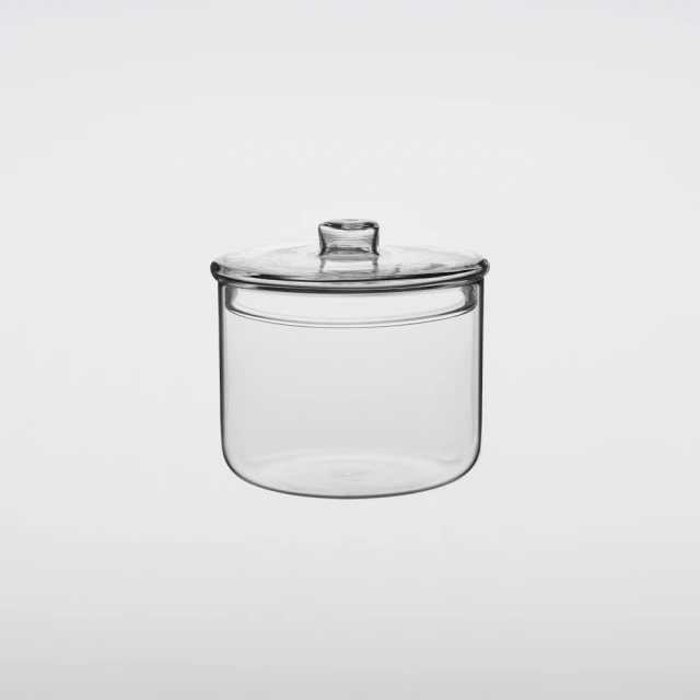 【TG】耐熱玻璃儲物罐 400ml(台玻 X 深澤直人)