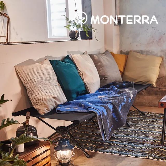 【Monterra】兩段式輕量折疊行軍床 CVT2 cot(韓國品牌、露營、行軍床、組裝)