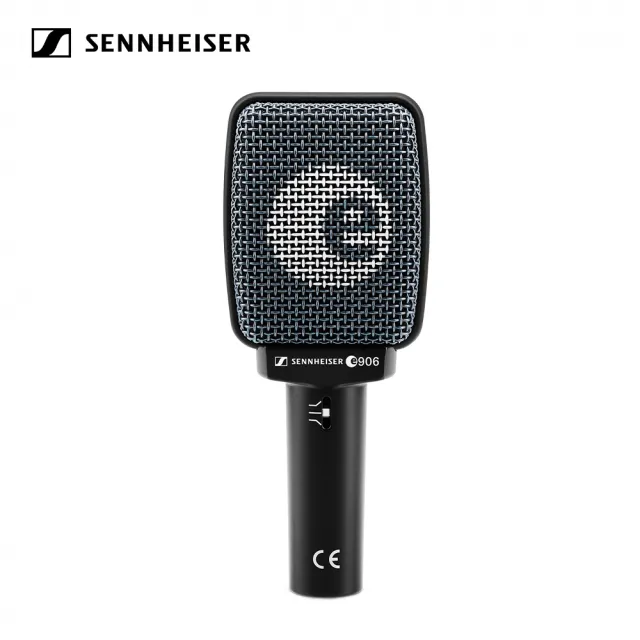 【SENNHEISER 森海塞爾】E906 吉他音箱收音麥克風(原廠公司貨 商品保固有保障)