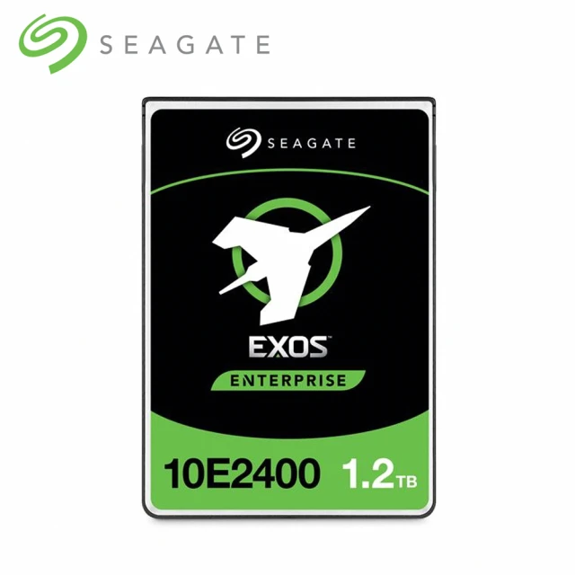 【SEAGATE 希捷】EXOS 1.2TB SAS 2.5吋 10000轉 256MB 企業級內接硬碟(ST1200MM0129)