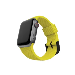 【UAG】（U）Apple Watch 38/40/41mm 舒適矽膠錶帶-黃(UAG)