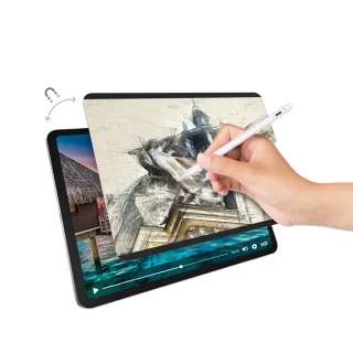【SwitchEasy 魚骨牌】iPad 9 10.2吋 磁吸可拆式類紙膜 SwitchPaper(單入組)