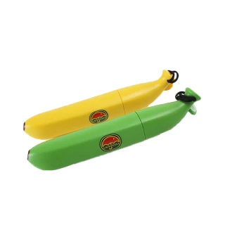 【捷華】Banana 香蕉傘 6骨傘 直徑約90cm 一般手開式 輕量適合兒童雨傘 有趣可愛亮麗繽紛 晴雨兩用