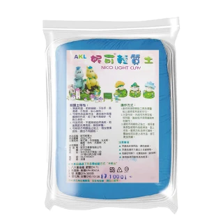 【安可力】妮可5色輕黏土 400g量販包 聖誕節 交換禮物