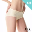 【BC 波妮可妮】呼吸裸感蕾絲內褲4件組(隨機色)