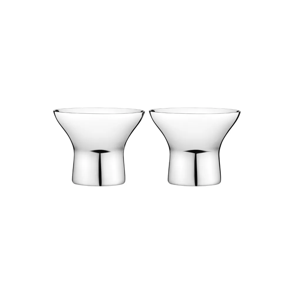 【Georg Jensen 官方旗艦店】ALFREDO 蛋杯二件組