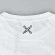 【KENZO】KENZO黑字LOGO交叉字母設計棉質短袖T-Shirt(白)