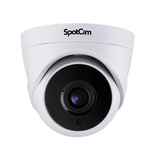 【spotcam】TC1-P 2K商用球型網路攝影機/監視器 IP CAM(PoE供電│多鏡頭四分割│支援SD卡│免費雲端)