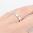 【A MARK】鈦鋼戒指 素面戒指 光面戒指/經典素面純色3MM光面316L鈦鋼戒指(玫瑰金色)