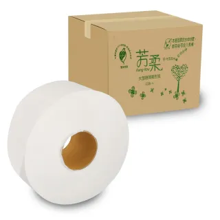 【芳柔】環保大捲筒衛生紙800g共12粒清潔