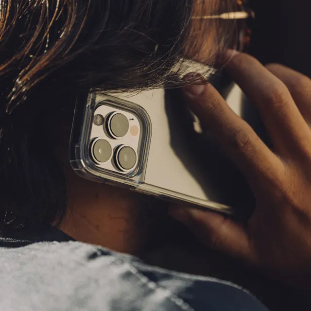 【ABSOLUTE】iPhone 13 Pro Max 6.7吋專用 LINKASEAIR軍規防摔抗變色抗菌大猩猩玻璃保護殼(不思議淨透)