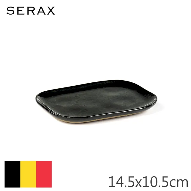 【SERAX】MERCI/N°3長方盤/14.5x10.5cm/深藍(比利時米其林餐瓷家飾)