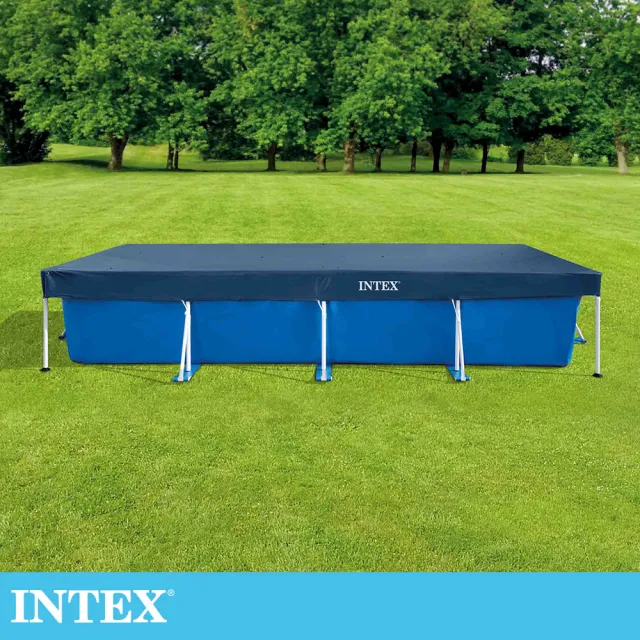 【INTEX】長方形泳池覆蓋布450x220cm(28039)