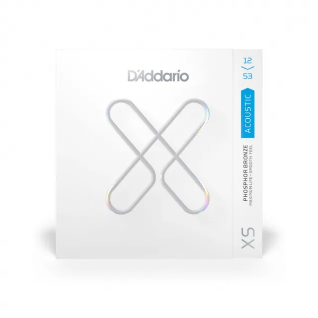 【D’Addario】XSAPB 12-53 磷青銅 超薄包覆 民謠吉他弦(原廠公司貨 商品保固有保障)