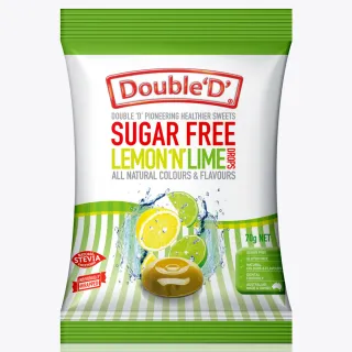 【澳洲DoubleD】無糖糖果70g(檸檬萊姆)
