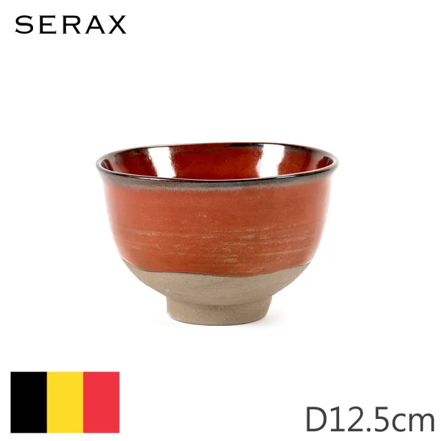 【SERAX】MERCI/N°2 圓碗/D12.5cm/紅(比利時米其林餐瓷家飾)