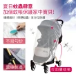 嬰兒車雨罩-加大款(升級EVA食品級雨罩 透明防水透氣嬰兒手推車雨罩/兒童傘車 拉鍊通用型)