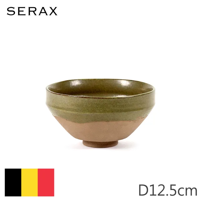 【SERAX】MERCI/N°3中碗/D12.5cm/綠(比利時米其林餐瓷家飾)