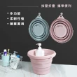 【莫菲思】5L萬用可手提摺疊水桶(2入)