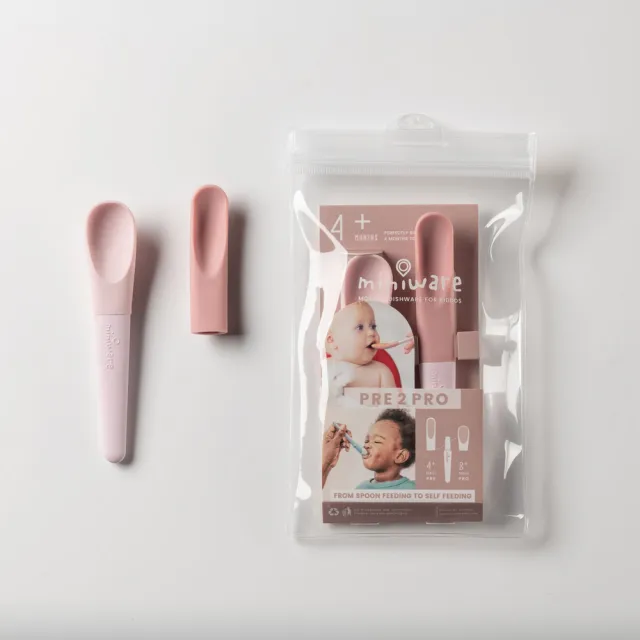 【Miniware】蹺蹺板兩用湯匙組(兒童 幼兒 miniware 餐具)