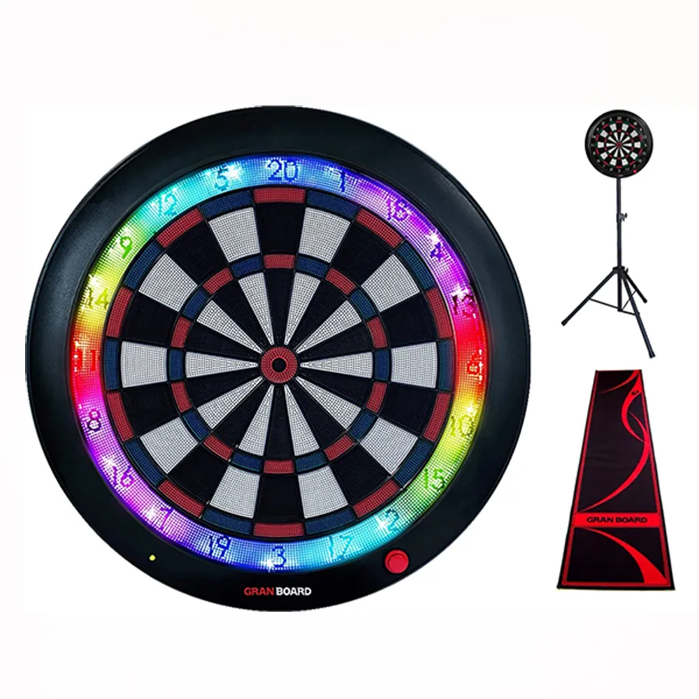 GRAN】日本進口全套GRAN BOARD 3s藍牙飛鏢靶電子飛鏢靶(全套含三腳架地毯) - momo購物網- 好評推薦-2026年1月