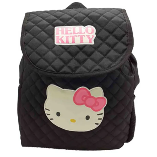 【TDL】HELLO KITTY凱蒂貓格紋束口後背包包 413606/413607