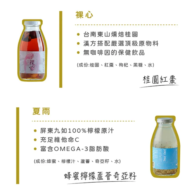 【谷溜谷溜】GULIU GULIU養生飲品 珍藏五行防護組合 295mlx6瓶(無禮盒)