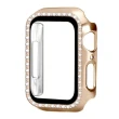 【IN7】Apple Watch Series 7單排鑲鑽手錶防摔電鍍保護殼41mm