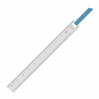 【IWI】Ruler & Bookmark 迷你皮繩書籤尺-藍-RA010-51SS