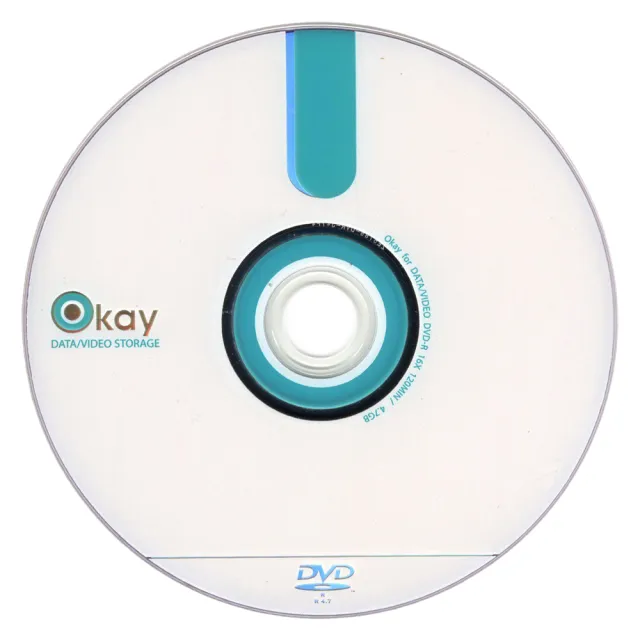 【SOCOOL】OKAY DVD-R 4.7G 16X 100片裝(國內第一大廠代工製造 A級品)