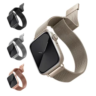 【UNIQ】Apple Watch 38/40/41 mm Dante 不鏽鋼米蘭磁扣錶帶