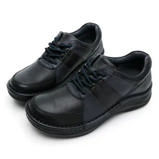 【LA NEW】新超霸 雙氣墊 抑菌手縫休閒鞋(男74270109)