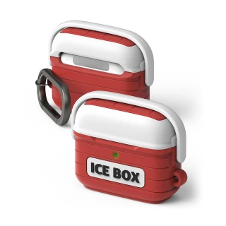 【Ringke】Apple AirPods 3 Ice Box 冰桶系列防撞緩衝保護套 紅 綠 灰(Rearth 藍牙耳機套)