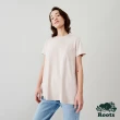 【Roots】Roots 女裝- 自我探索系列 寬鬆口袋短袖T恤(粉色)