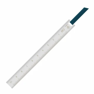 【IWI】Ruler & Bookmark 迷你皮繩書籤尺-綠-RA010-4SS
