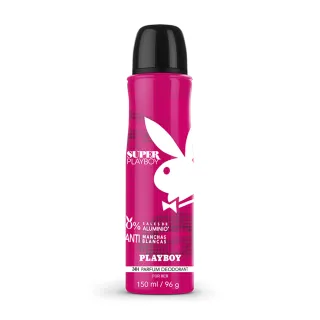 【PLAYBOY】超級兔女郎經典體香噴霧 150ml(專櫃公司貨)