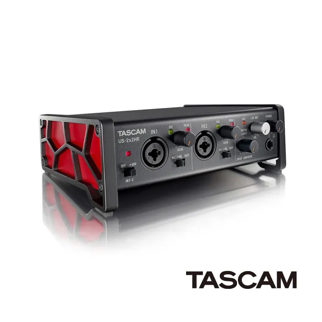 【TASCAM】US-2X2HR 錄音介面(公司貨)