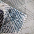 【山德力】現代風短毛地毯80x150cm汨江(客廳 起居室 書房 床邊毯)