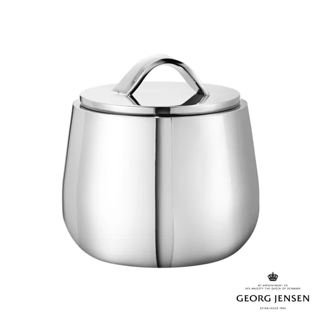 【Georg Jensen 官方旗艦店】HELIX 糖罐(不銹鋼)