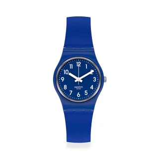 【SWATCH】Lady 原創系列手錶BACK TO BLUEBERRY GIRL藍莓女孩 瑞士錶 錶(25mm)