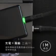 【KINYO】Type-C極光充電傳輸扁線1M(USBC-906)