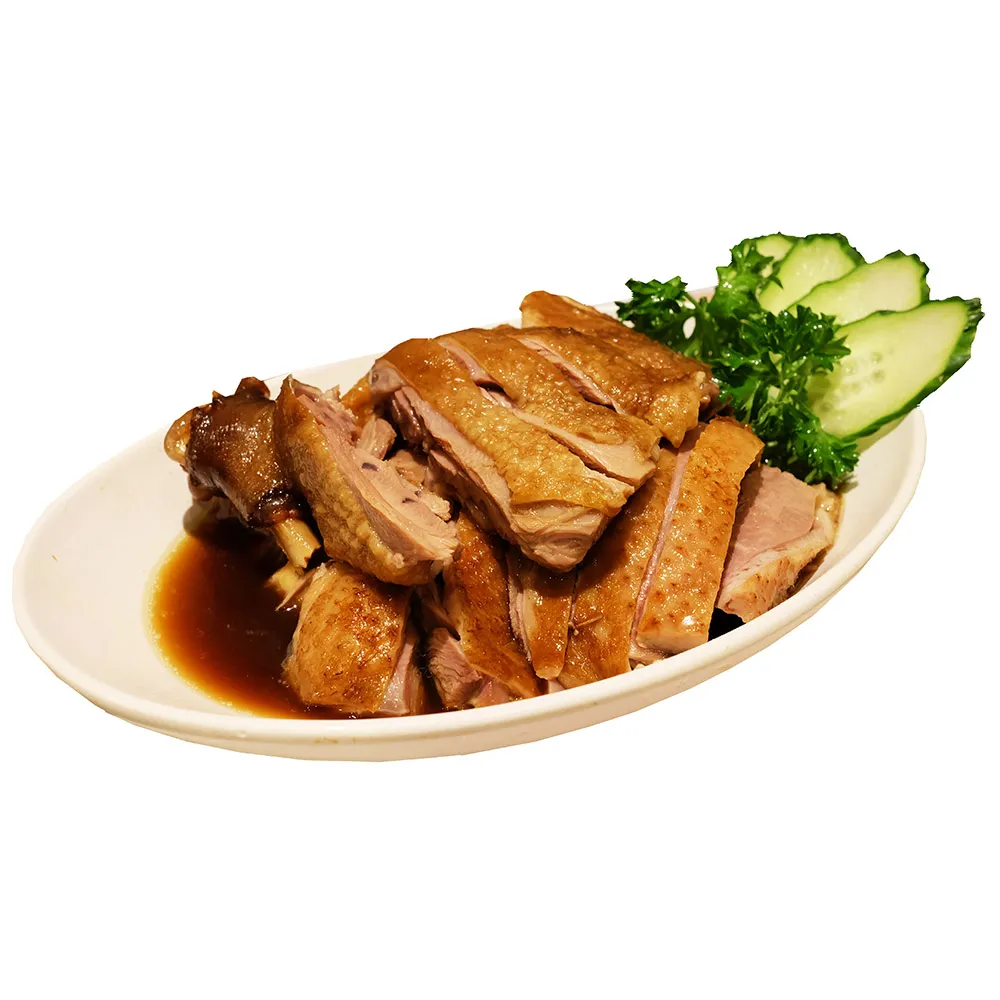 【上野物產】肉嫩鮮甜雲林鹹水鵝 x2包(400g±10%/包 鵝肉)