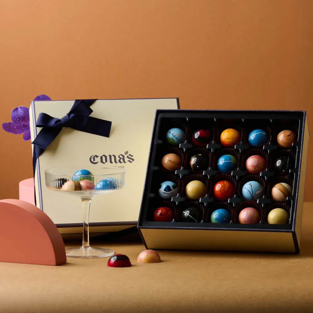 【Cona’s 妮娜巧克力】只想給你全宇宙的浪漫－星座巧克力(20入)